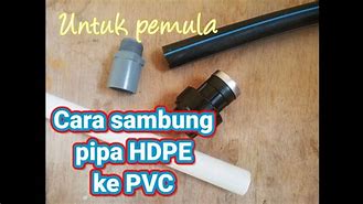 Cara Sambung Pipa Pvc