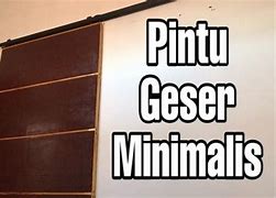 Membuat Slot Pintu Sederhana Minimalis